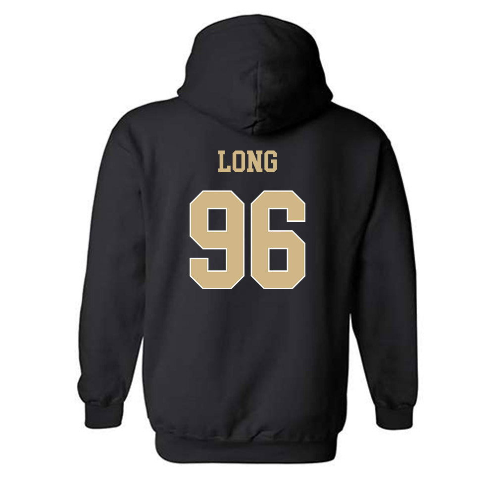 Wake Forest - NCAA Football : Cooper Long - Classic Shersey Hooded Sweatshirt-1