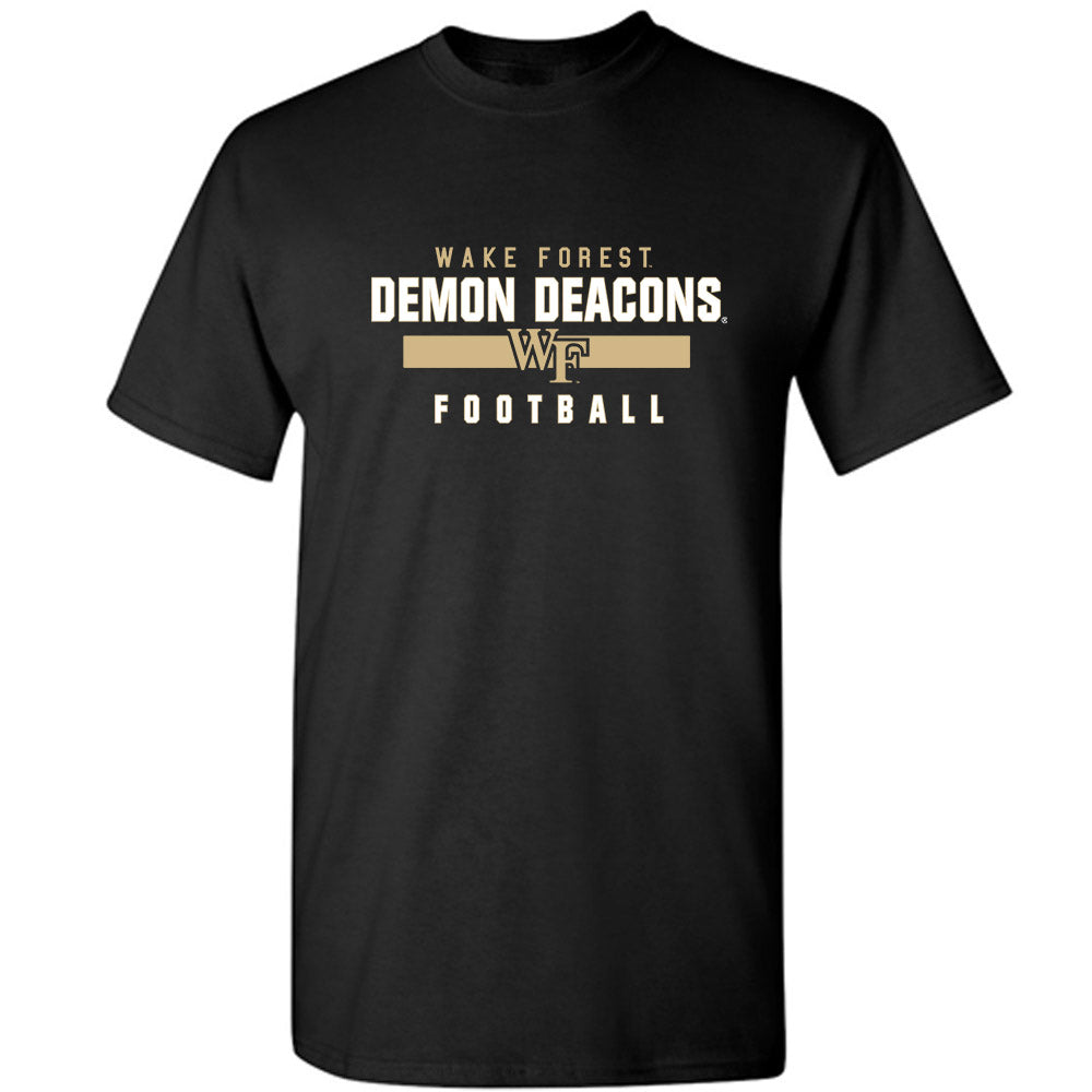Wake Forest - NCAA Football : Zeek Jackson - Classic Shersey T-Shirt-0