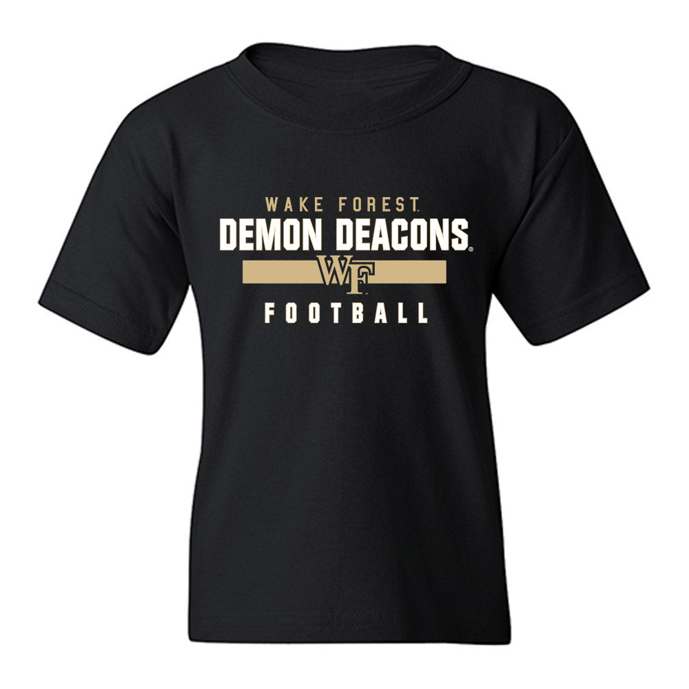 Wake Forest - NCAA Football : Tyler Walton - Classic Shersey Youth T-Shirt-0