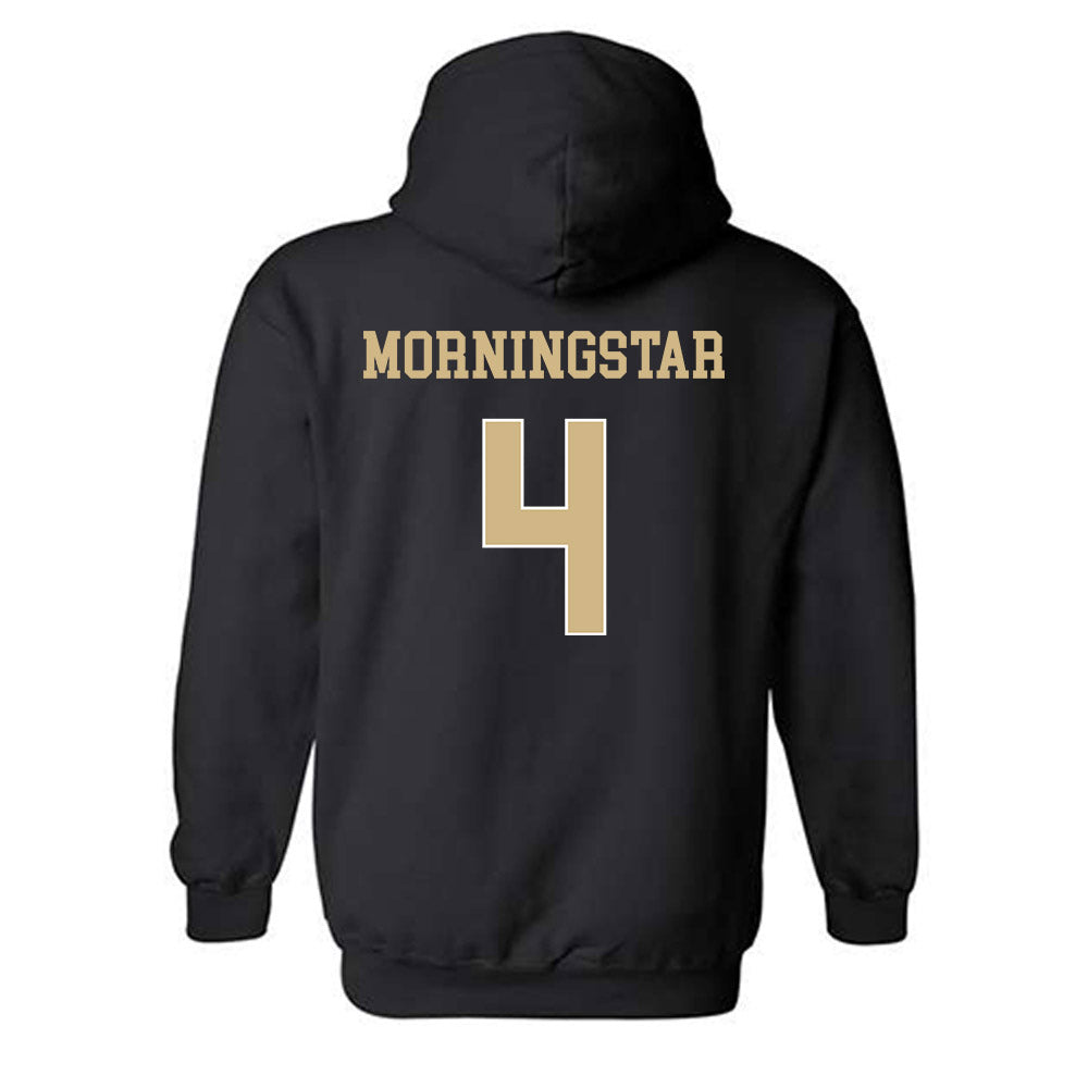 Wake Forest - NCAA Baseball : Blake Morningstar - Classic Shersey Hooded Sweatshirt-1