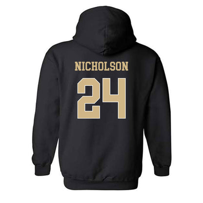 Wake Forest - NCAA Baseball : Grant Nicholson - Classic Shersey Hooded Sweatshirt-1