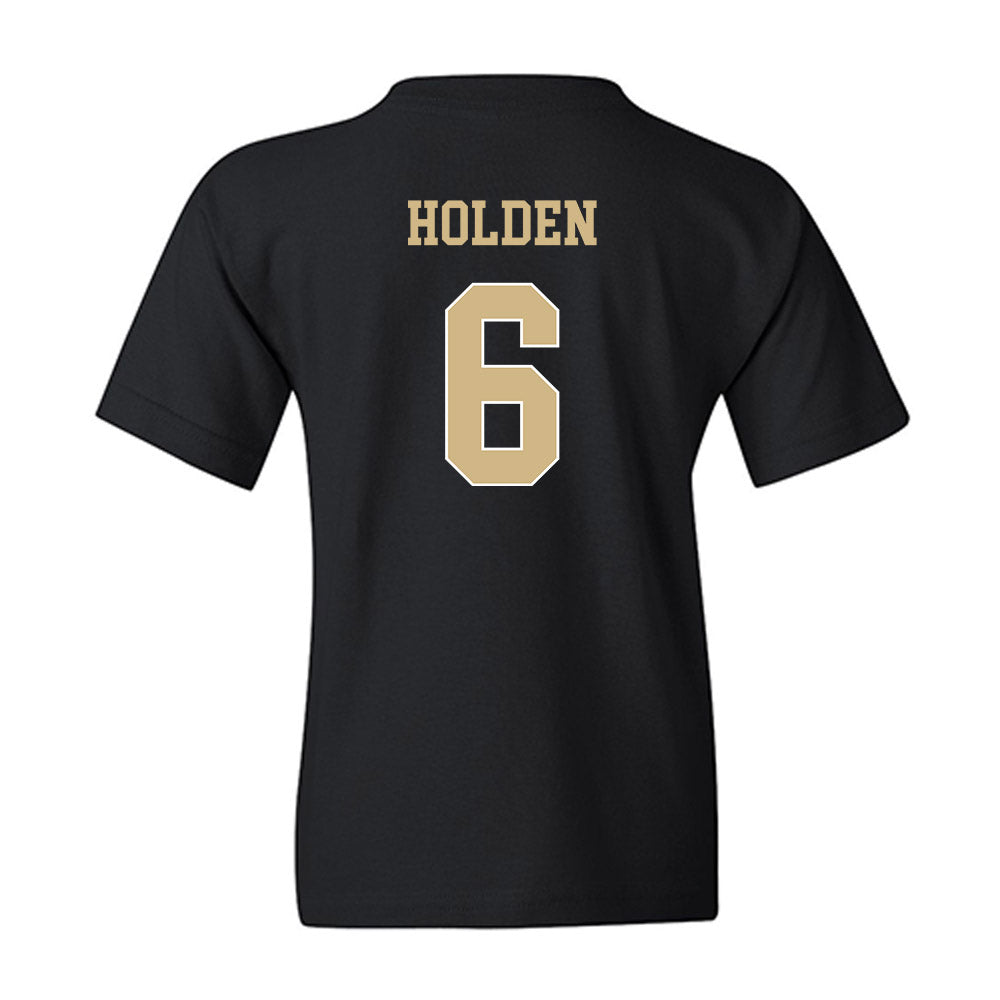 Wake Forest - NCAA Baseball : Will Holden - Classic Shersey Youth T-Shirt-1