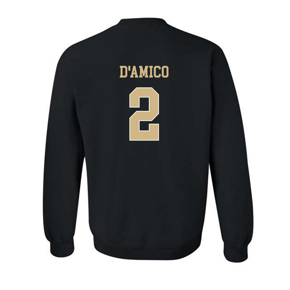 Wake Forest - NCAA Baseball : Logan D'Amico - Classic Shersey Crewneck Sweatshirt-1