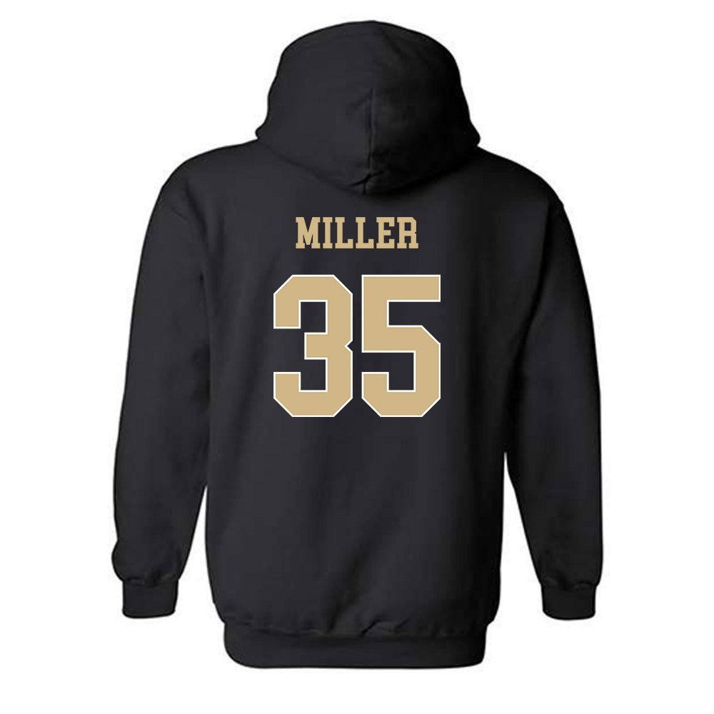 Wake Forest - NCAA Baseball : Griffin Miller - Classic Shersey Hooded Sweatshirt-1