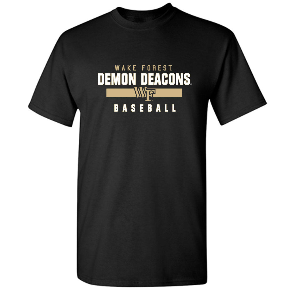 Wake Forest - NCAA Baseball : Grayden Seuferling - Classic Shersey T-Shirt-0