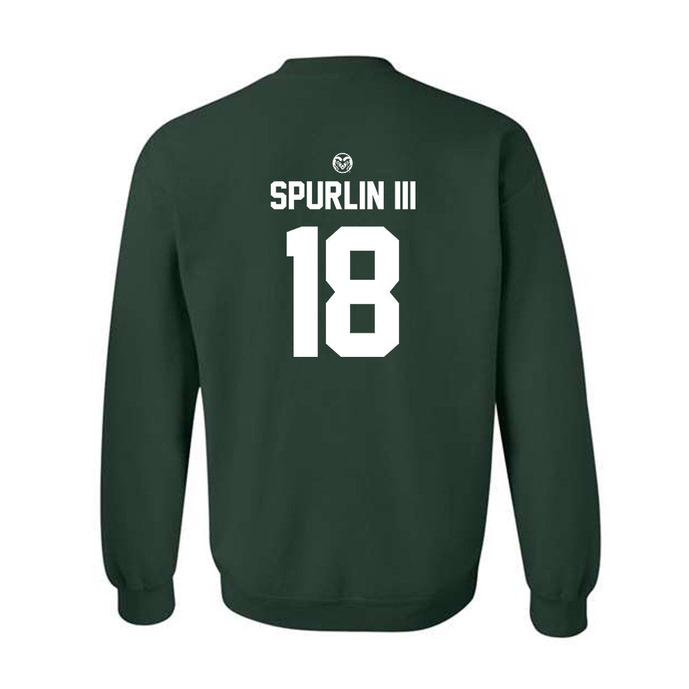 Colorado State - NCAA Football : Pearce Spurlin III - Crewneck Sweatshirt-1