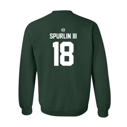 Colorado State - NCAA Football : Pearce Spurlin III - Crewneck Sweatshirt-1