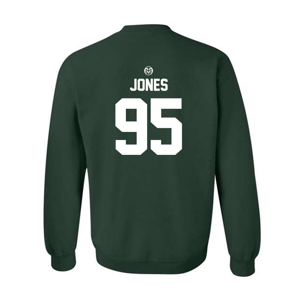 Colorado State - NCAA Football : Gabe Jones - Crewneck Sweatshirt-1