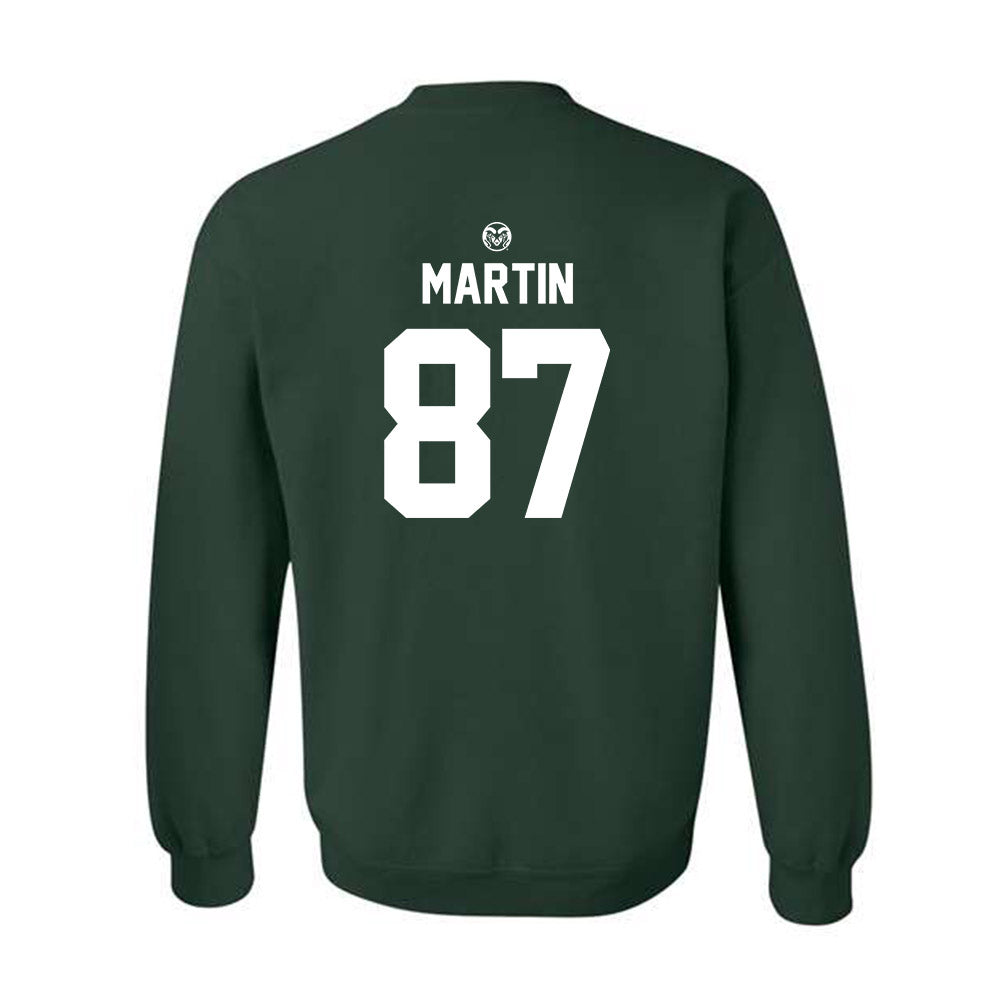 Colorado State - NCAA Football : Antoine Martin - Crewneck Sweatshirt-1