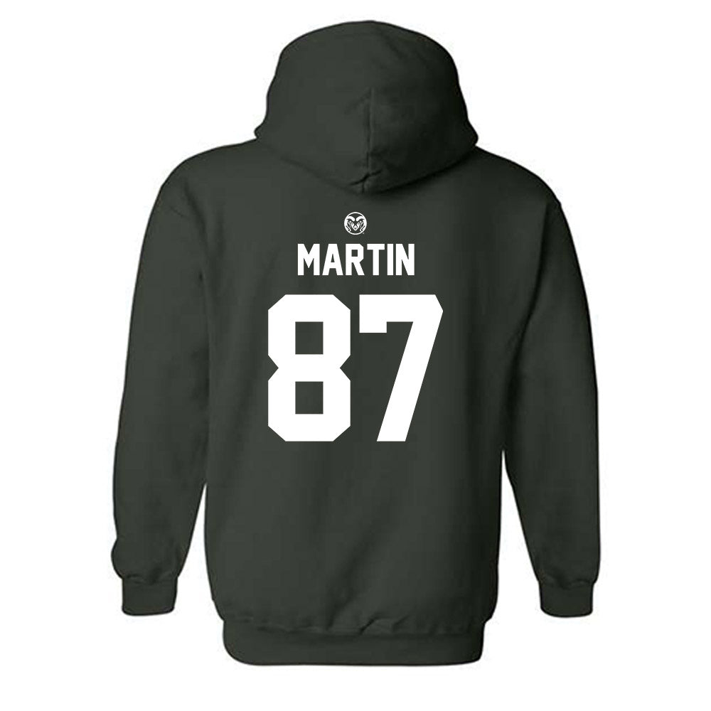 Colorado State - NCAA Football : Antoine Martin - Hooded Sweatshirt-1