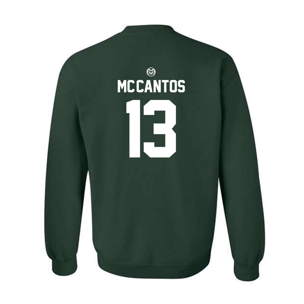 Colorado State - NCAA Football : Elijah Mc-Cantos - Crewneck Sweatshirt-1