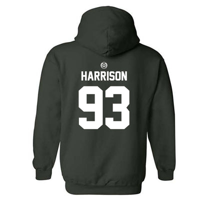 Colorado State - NCAA Football : Robby Harrison - Hooded Sweatshirt-1