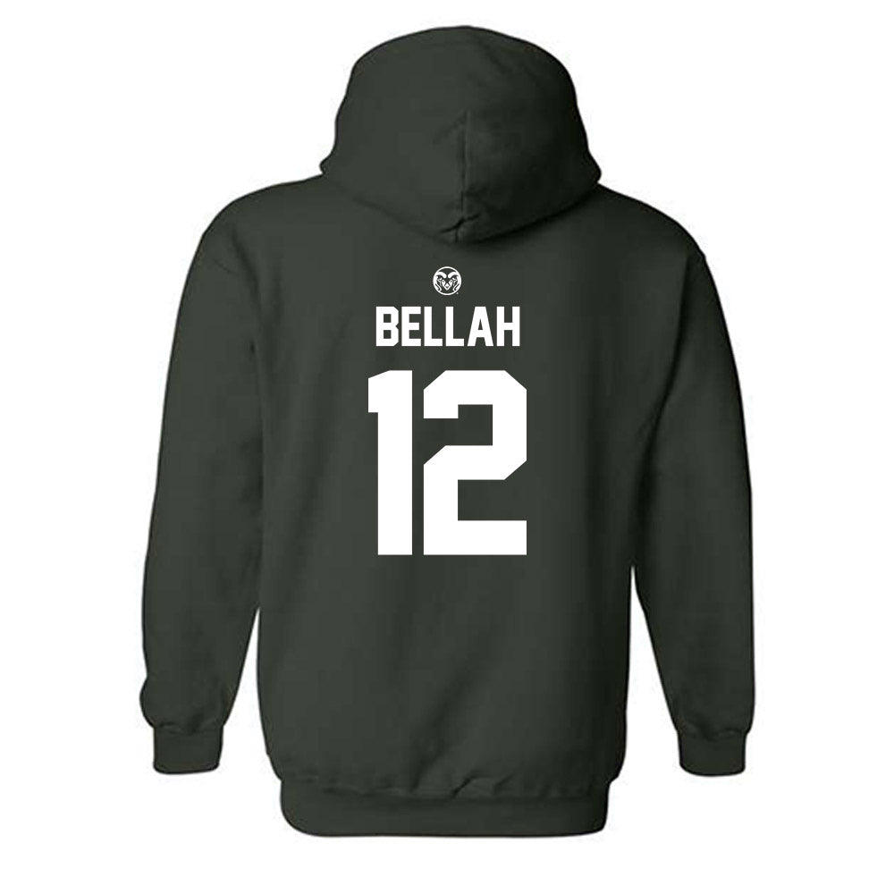 Colorado State - NCAA Football : Jace Bellah - Hooded Sweatshirt-1