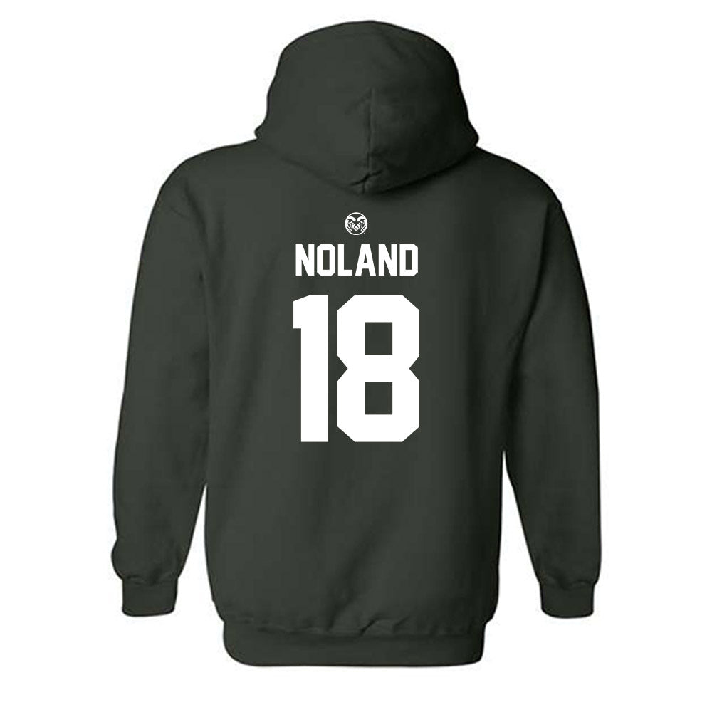 Colorado State - NCAA Football : AJ Noland - Hooded Sweatshirt-1