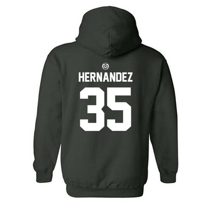 Colorado State - NCAA Football : Jaden Hernandez - Hooded Sweatshirt-1