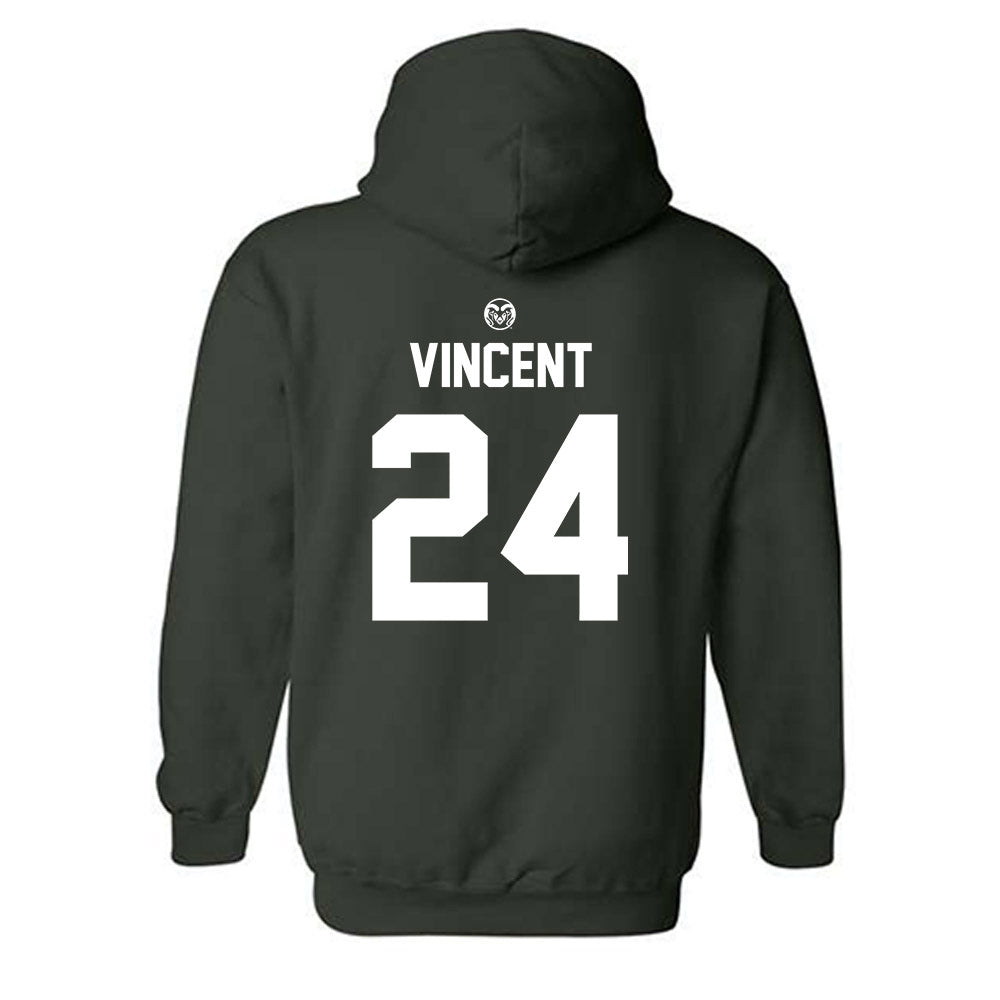 Colorado State - NCAA Football : Trey Vincent - Hooded Sweatshirt-1