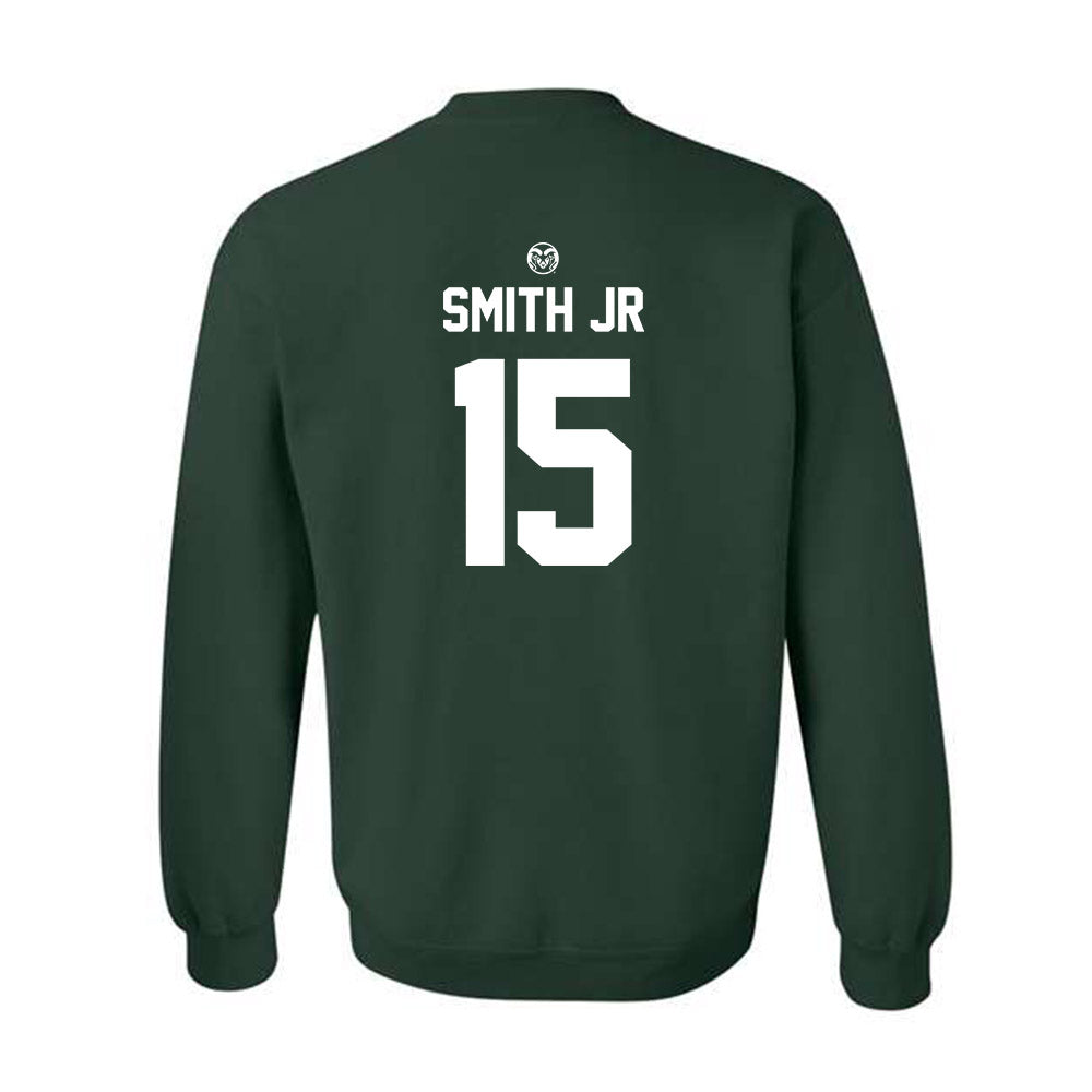 Colorado State - NCAA Football : Terrence Smith Jr - Crewneck Sweatshirt-1