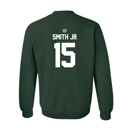 Colorado State - NCAA Football : Terrence Smith Jr - Crewneck Sweatshirt-1