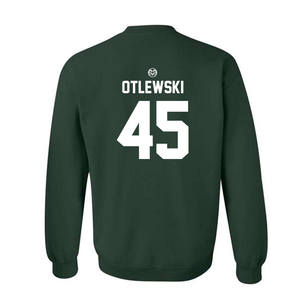 Colorado State - NCAA Football : Caleb Otlewski - Crewneck Sweatshirt-1