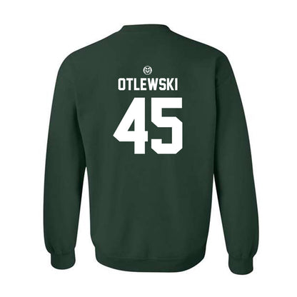Colorado State - NCAA Football : Caleb Otlewski - Crewneck Sweatshirt-1