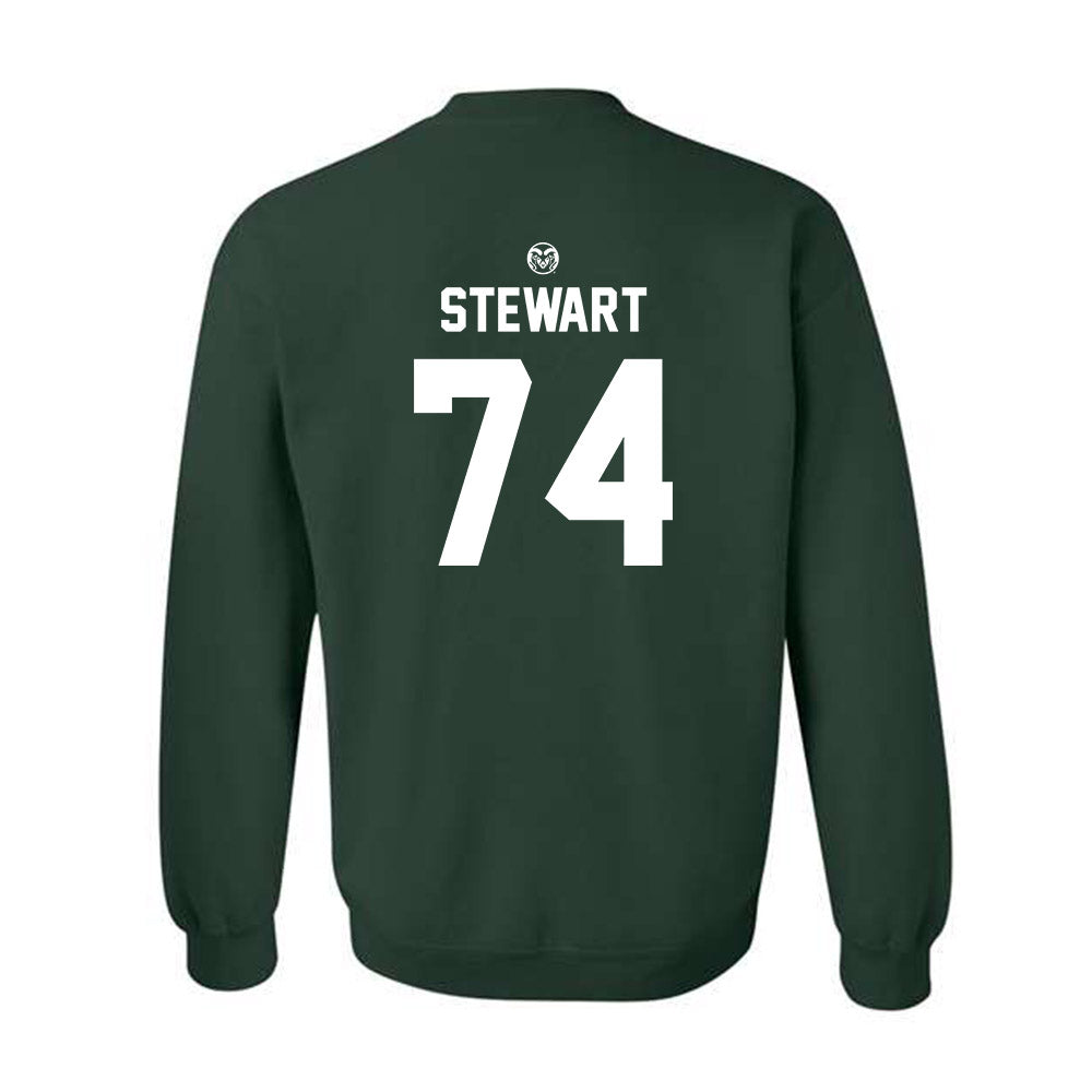Colorado State - NCAA Football : Payton Stewart - Crewneck Sweatshirt-1