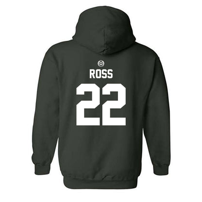 Colorado State - NCAA Football : Cedric Ross - Hooded Sweatshirt-1