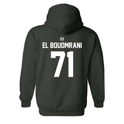 Colorado State - NCAA Football : Ishi El Bouomrani - Hooded Sweatshirt-1