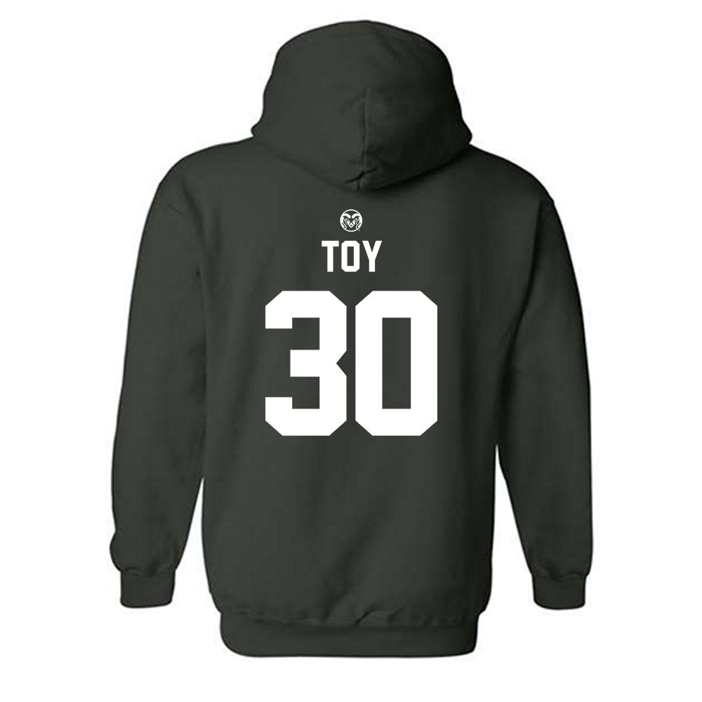 Colorado State - NCAA Football : Dominic Toy - Hooded Sweatshirt-1