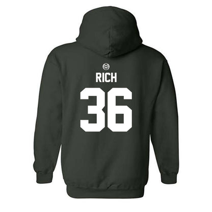 Colorado State - NCAA Football : Dakota Rich - Hooded Sweatshirt-1