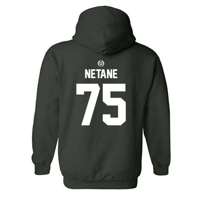 Colorado State - NCAA Football : Sione Netane - Hooded Sweatshirt-1