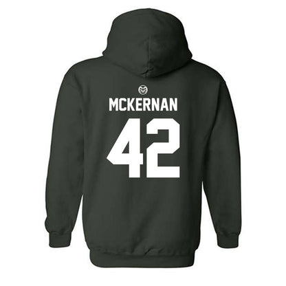 Colorado State - NCAA Football : Declan McKernan - Hooded Sweatshirt-1