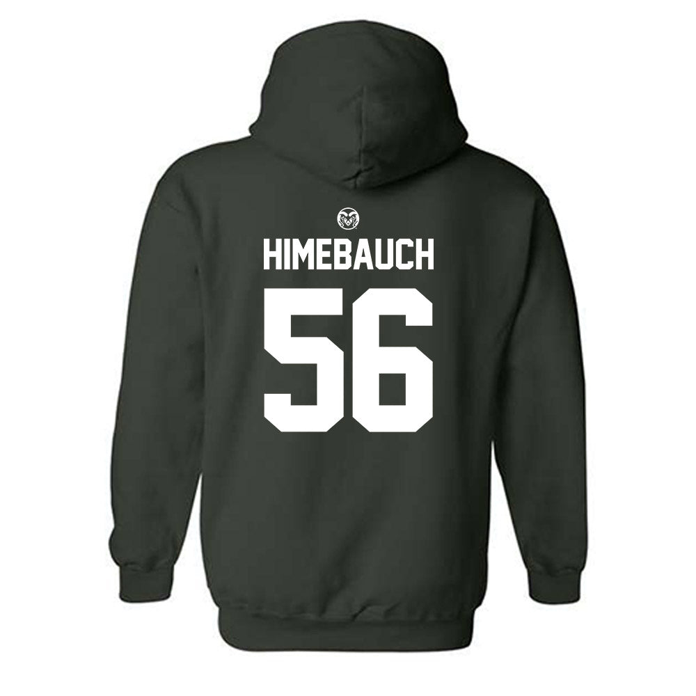 Colorado State - NCAA Football : Walker Himebauch - Hooded Sweatshirt-1