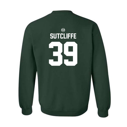 Colorado State - NCAA Football : Nathan Sutcliffe - Crewneck Sweatshirt-1