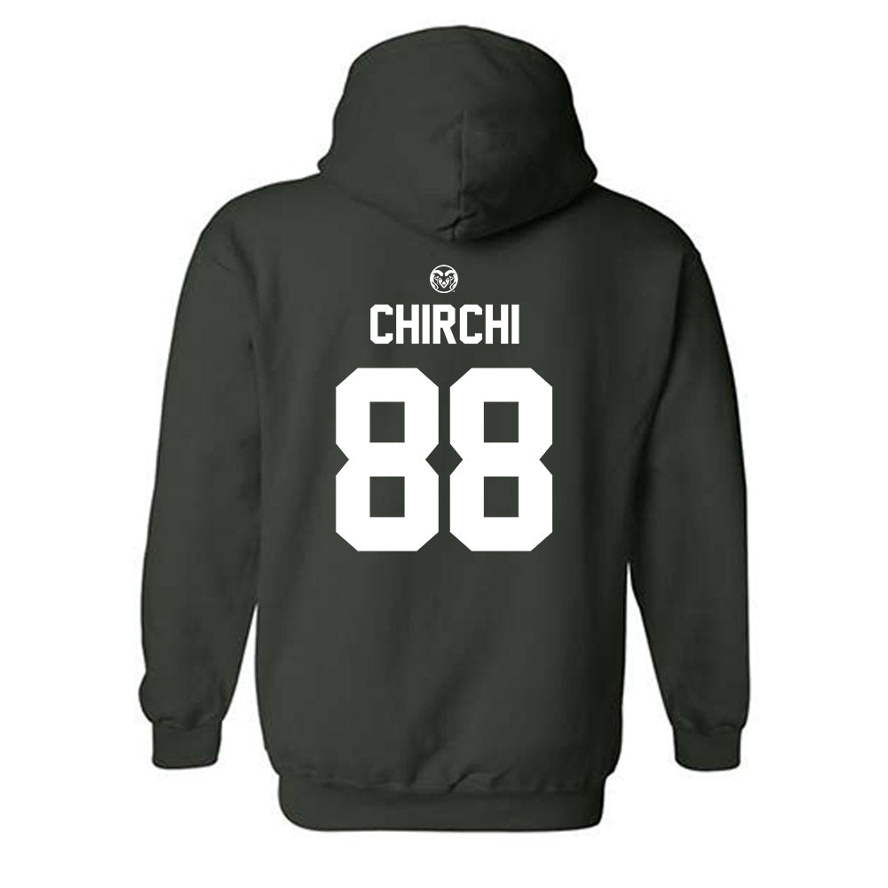 Colorado State - NCAA Football : Nader Chirchi - Hooded Sweatshirt-1