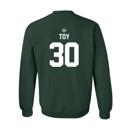 Colorado State - NCAA Football : Dominic Toy - Crewneck Sweatshirt-1