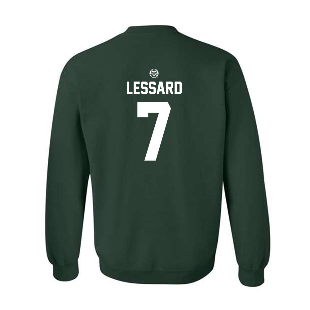 Colorado State - NCAA Football : Jordan Lessard - Crewneck Sweatshirt-1