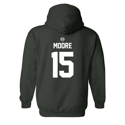 Colorado State - NCAA Football : Tre'Shawn Moore - Hooded Sweatshirt-1