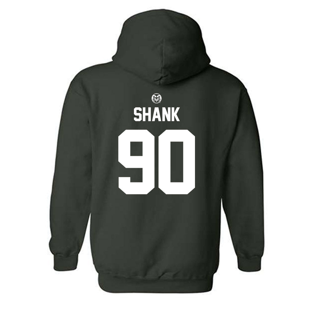 Colorado State - NCAA Football : Keegan Shank - Hooded Sweatshirt-1