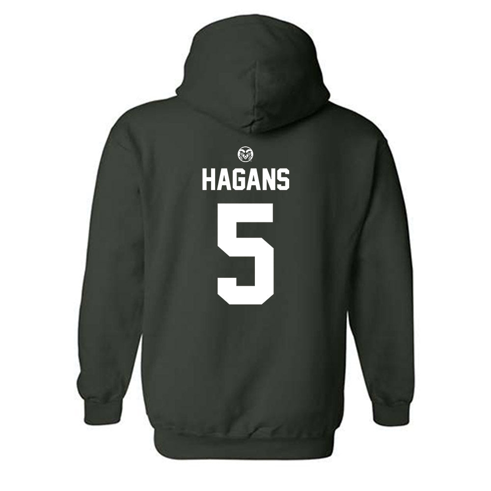 Colorado State - NCAA Football : Dangelo Hagans - Hooded Sweatshirt-1