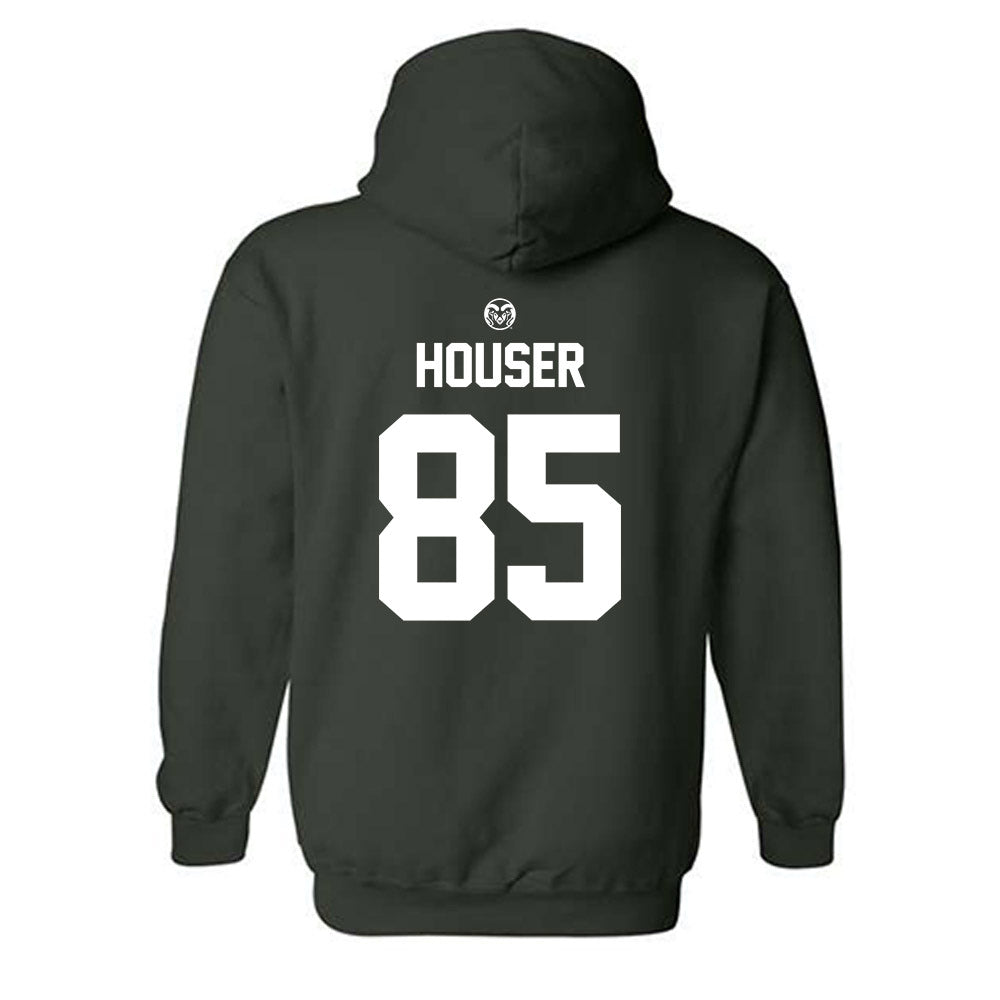 Colorado State - NCAA Football : Grant Houser - Hooded Sweatshirt-1