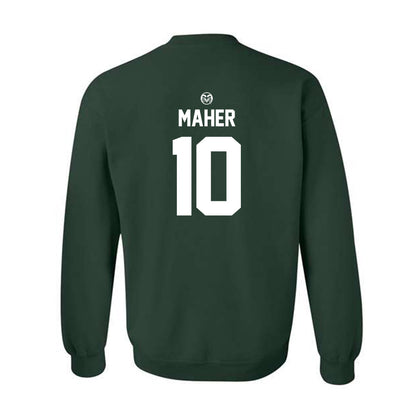 Colorado State - NCAA Football : Tommy Maher - Crewneck Sweatshirt-1