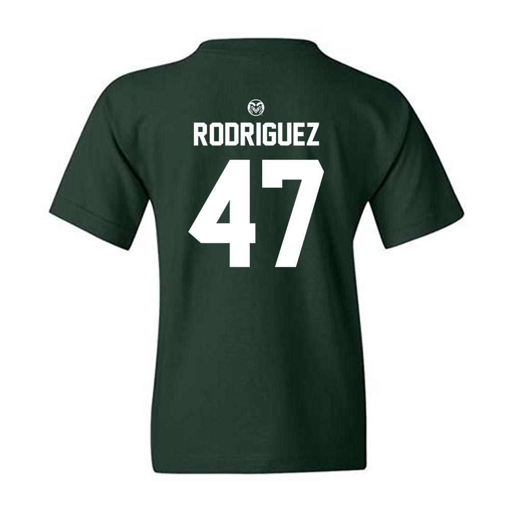 Colorado State - NCAA Football : Drew Rodriguez - Youth T-Shirt-1