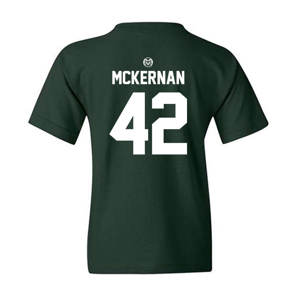 Colorado State - NCAA Football : Declan McKernan - Youth T-Shirt-1