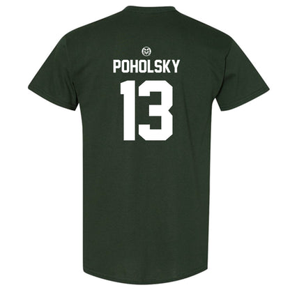 Colorado State - NCAA Football : Tommy Poholsky - T-Shirt-1