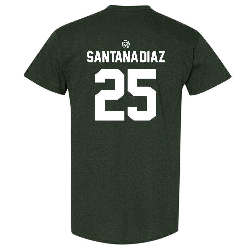 Colorado State - NCAA Football : Jermaine Santana-Diaz - T-Shirt-1