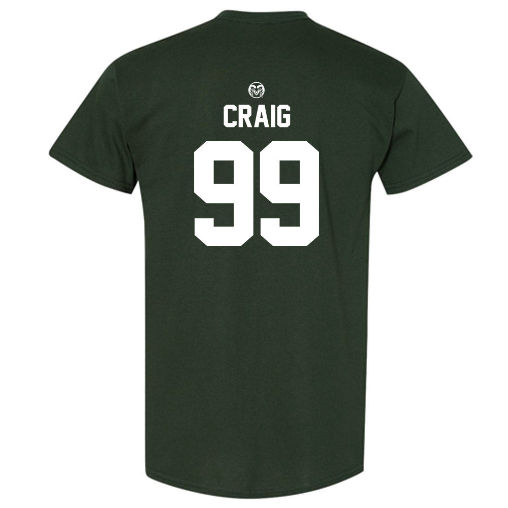 Colorado State - NCAA Football : Cavan Craig - T-Shirt-1