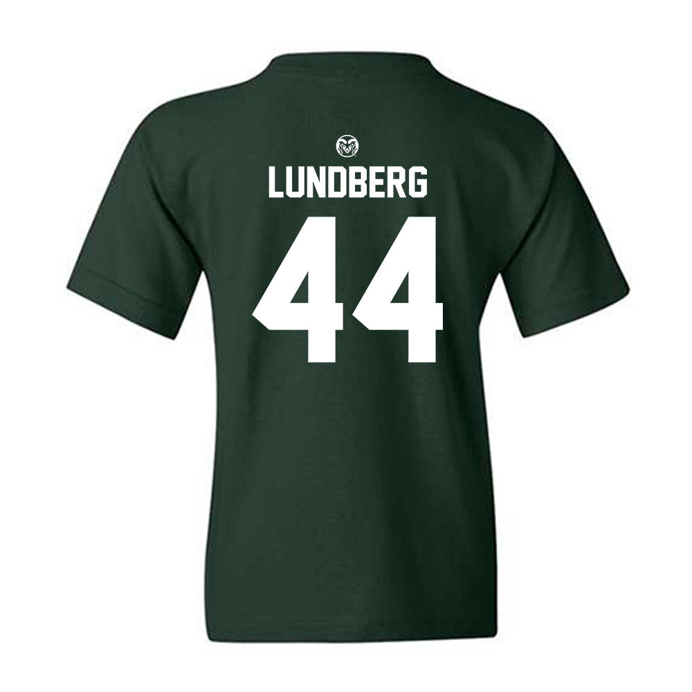 Colorado State - NCAA Football : Oliver Lundberg - Youth T-Shirt-1