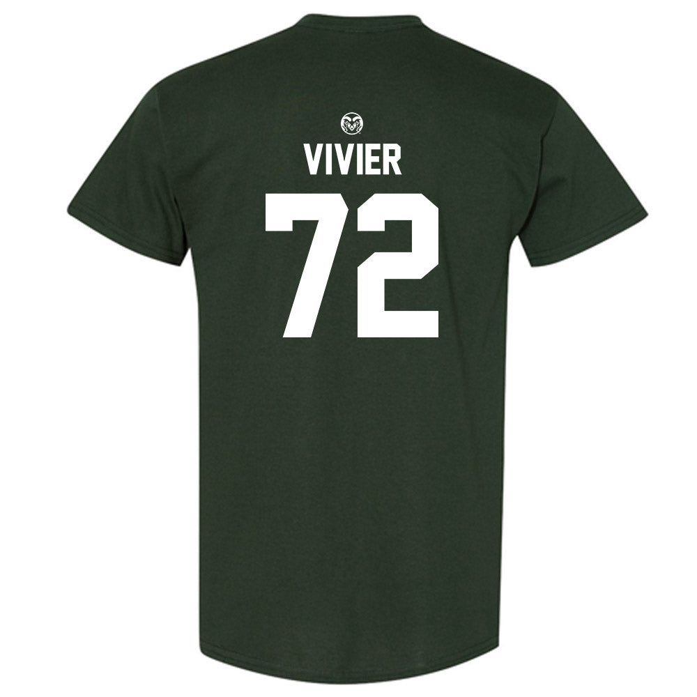 Colorado State - NCAA Football : Maxime Vivier - T-Shirt-1