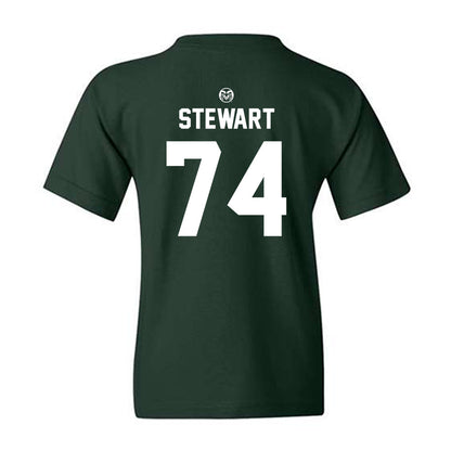 Colorado State - NCAA Football : Payton Stewart - Youth T-Shirt-1