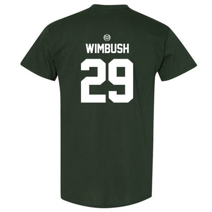 Colorado State - NCAA Football : Xavier Wimbush - T-Shirt-1